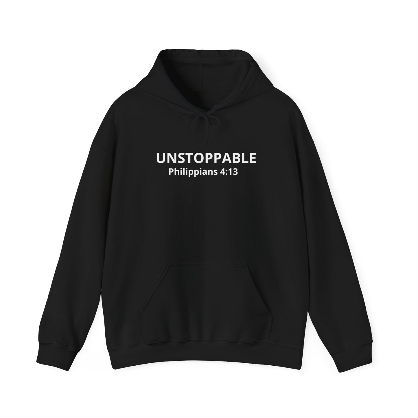 Unstoppable Philippians 4:13 Hoodie