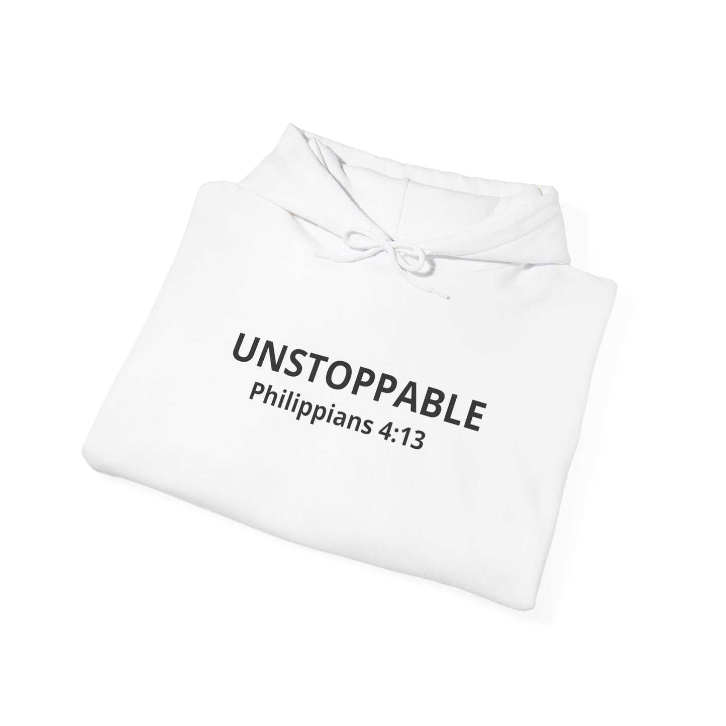 Unstoppable Philippians 4:13 Hoodie