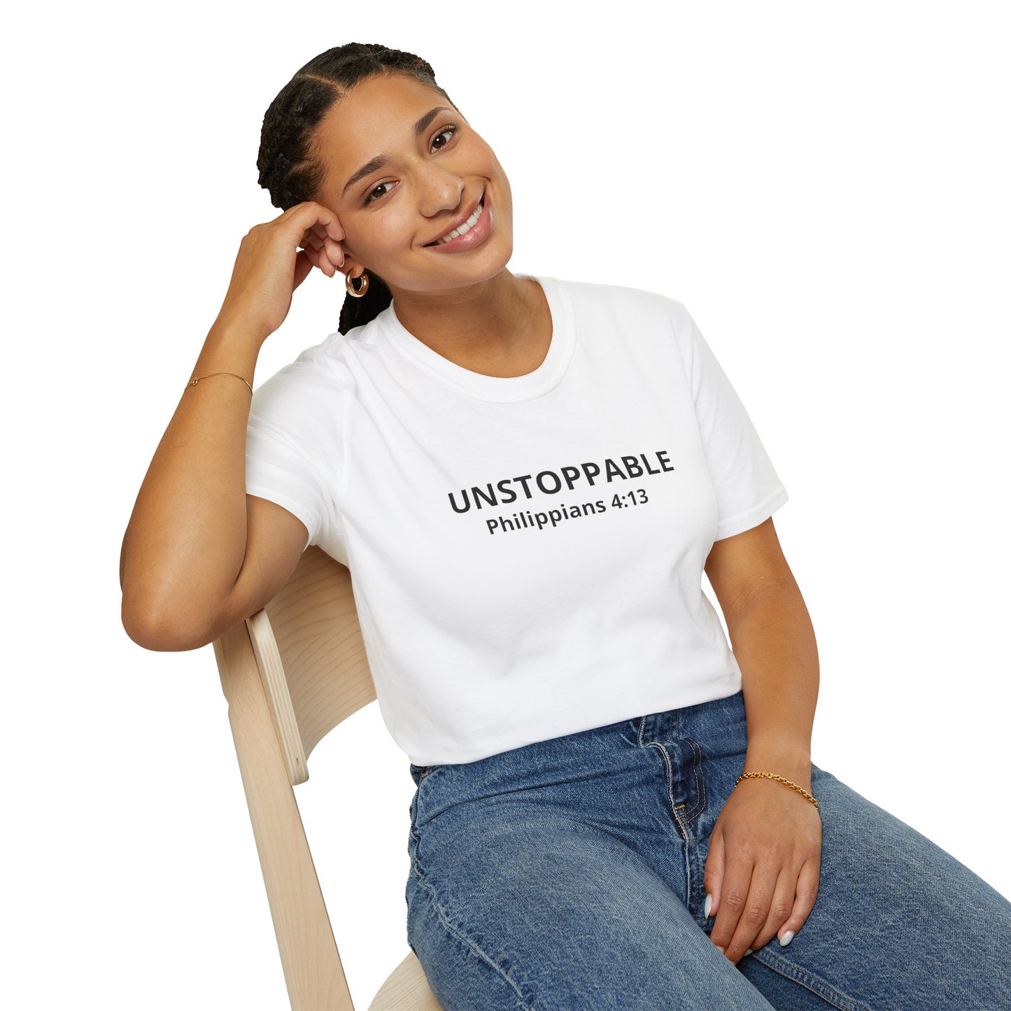 Unstoppable, Philippians 4:13 T-Shirt