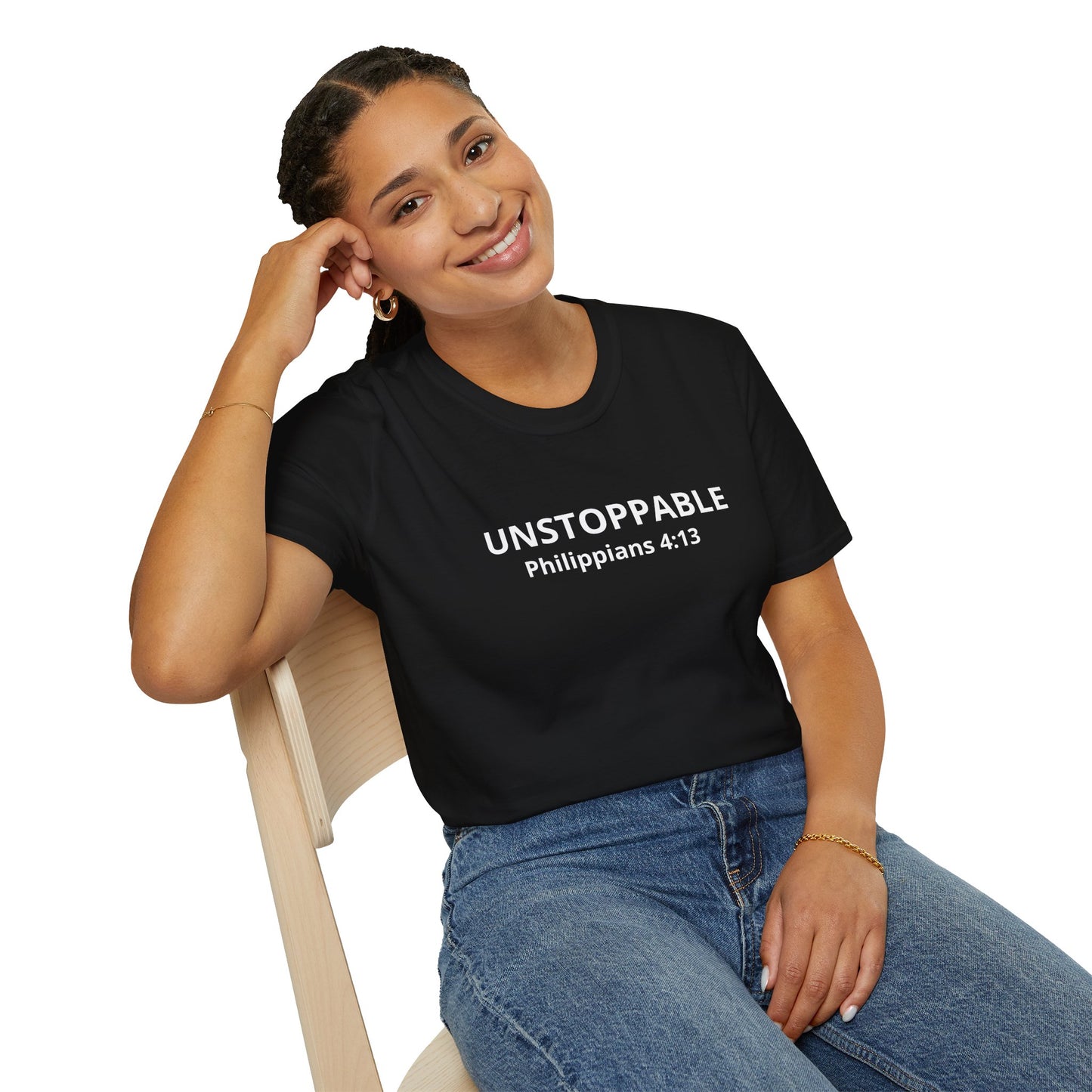 Unstoppable, Philippians 4:13 T-Shirt