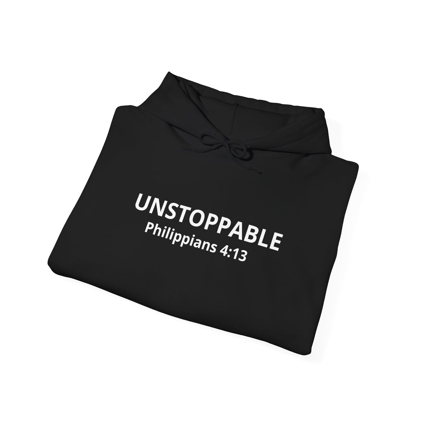 No limits with Christ, Philippians 4:13 Hoodie
