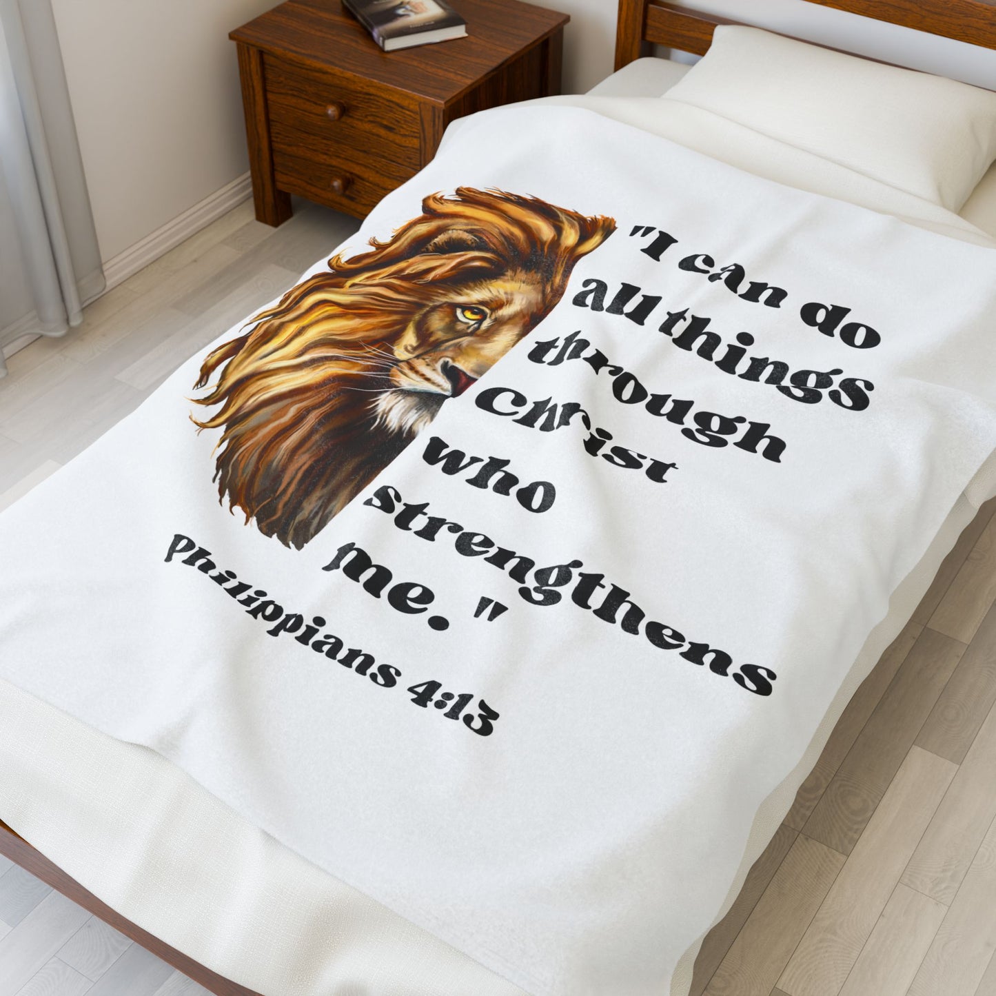 Philippians 4:13 Blanket