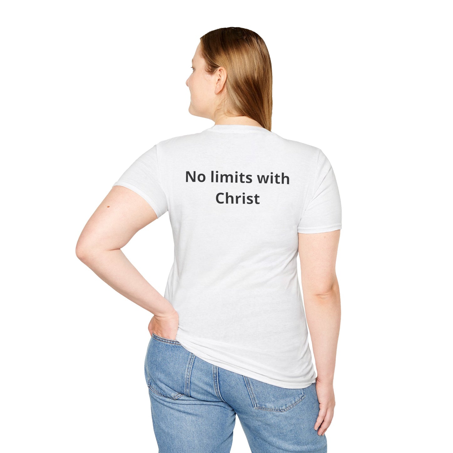 Unstoppable, Philippians 4:13 T-Shirt- No Limits with Christ.