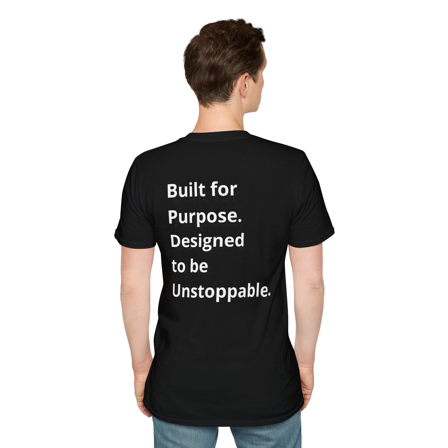 Unstoppable, Philippians 4:13 T-Shirt- Built for Purpose. Designed to be Unstoppable.