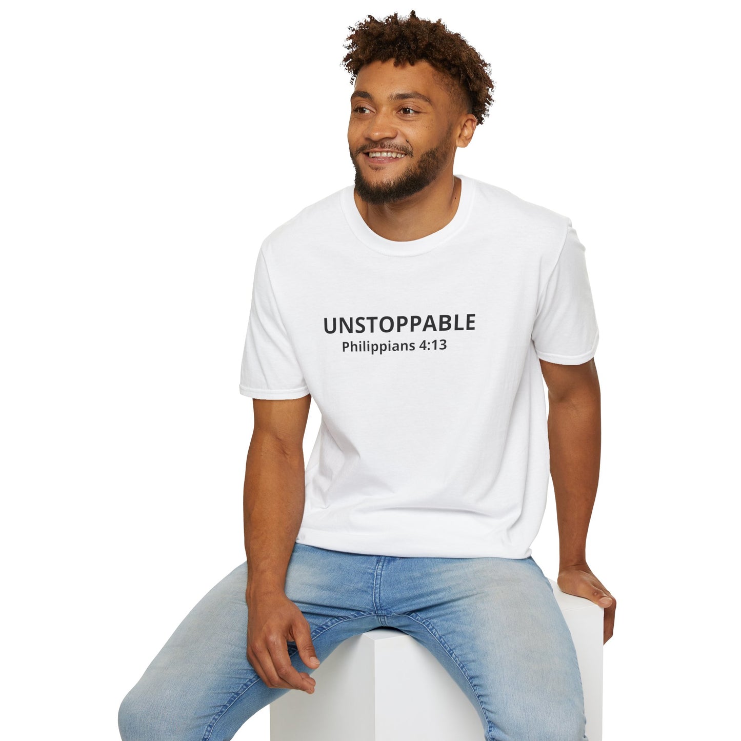 Unstoppable, Philippians 4:13 T-Shirt