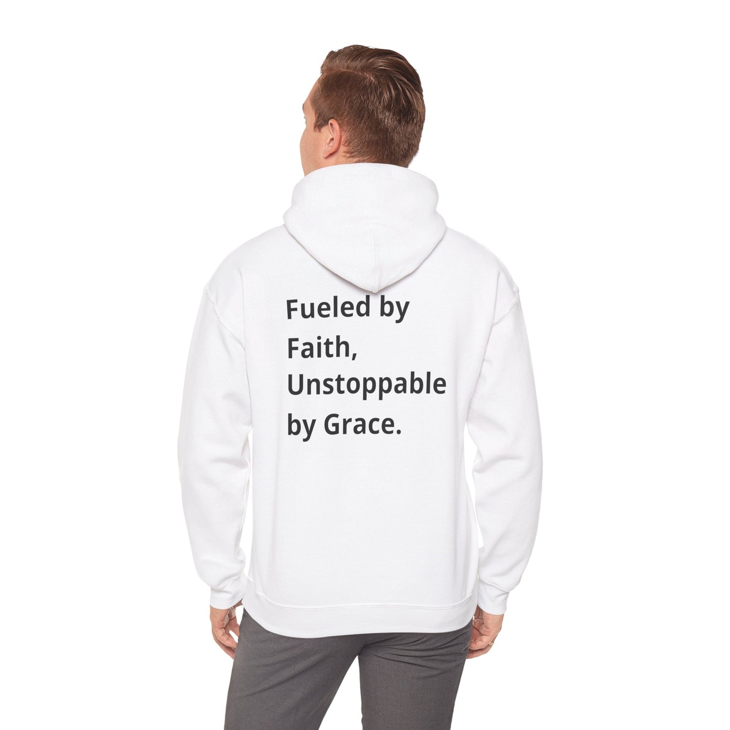 Fueled by faith, Unstoppable by Grace Hoodie