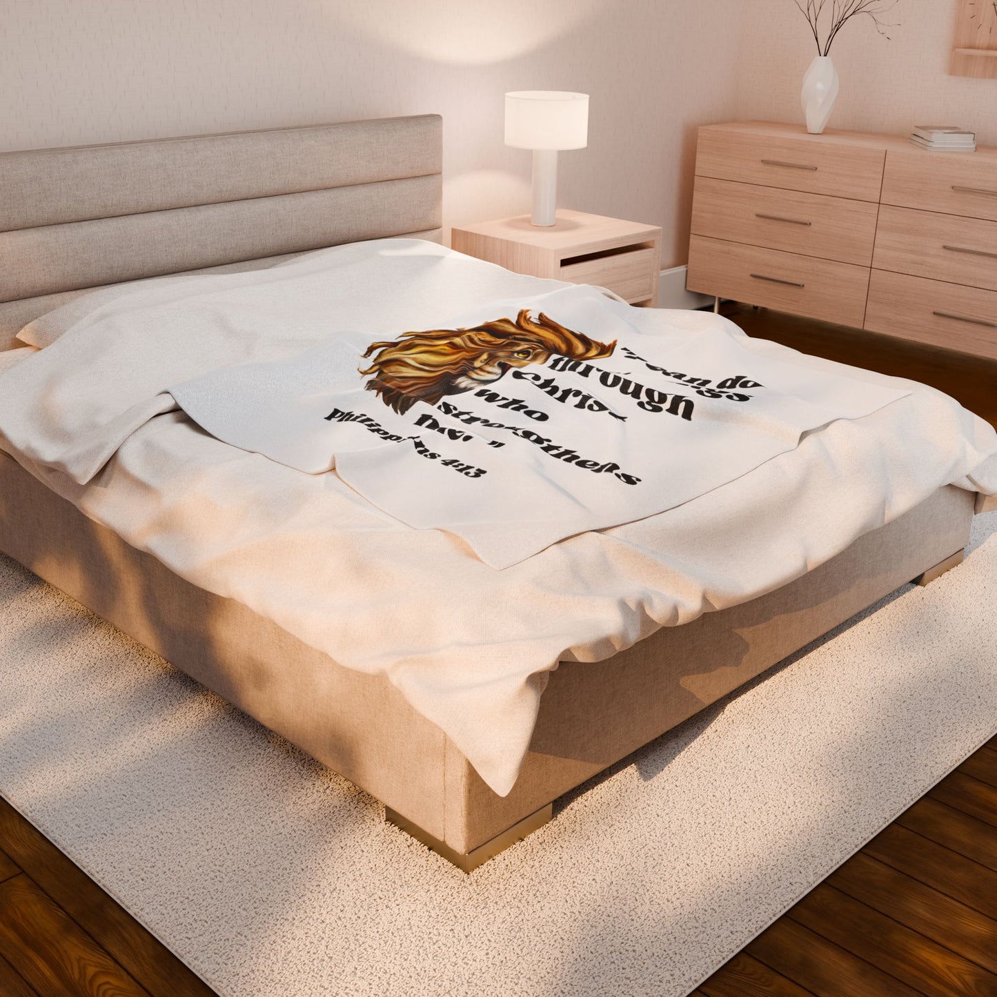 Philippians 4:13 Blanket