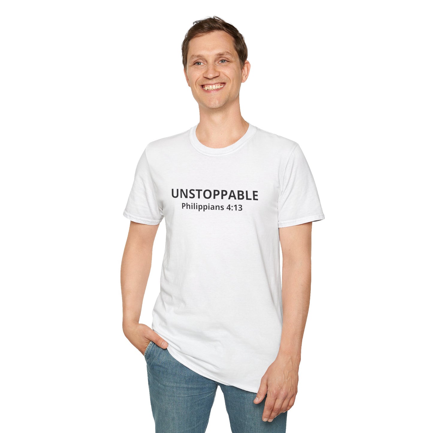 Unstoppable, Philippians 4:13 T-Shirt