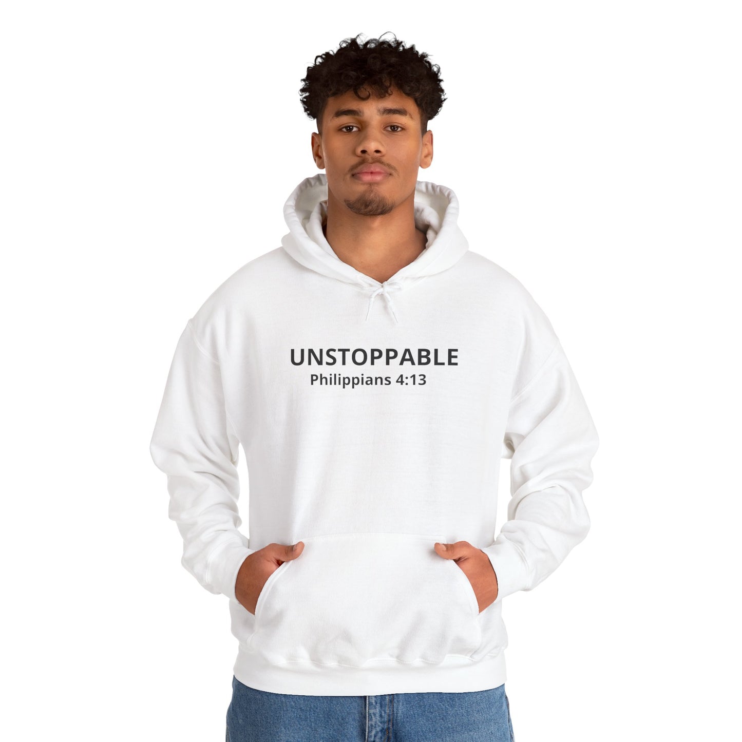 Fueled by faith, Unstoppable by Grace Hoodie