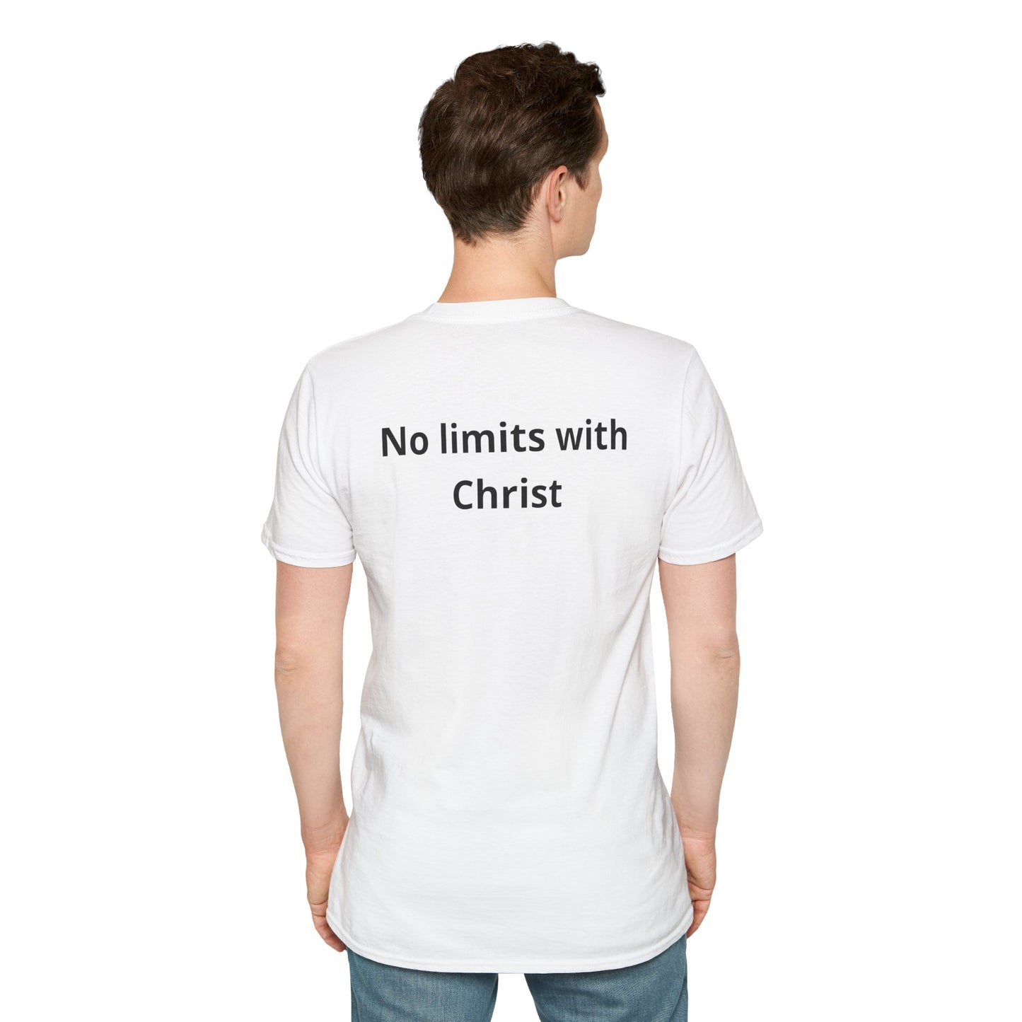 Unstoppable, Philippians 4:13 T-Shirt- No Limits with Christ.