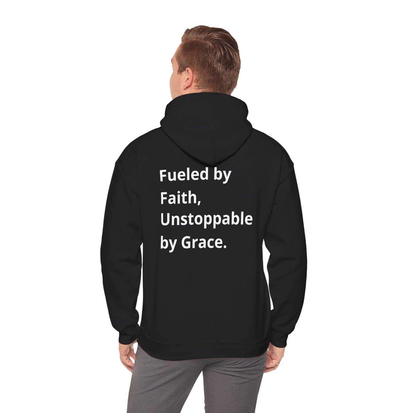 Fueled by faith, Unstoppable by Grace Hoodie